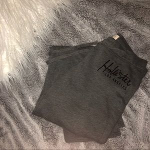 Dark Grey Hollister Sweats